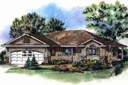 Traditional Style House Plan - 3 Beds 2 Baths 1086 Sq/Ft Plan #18-1002 