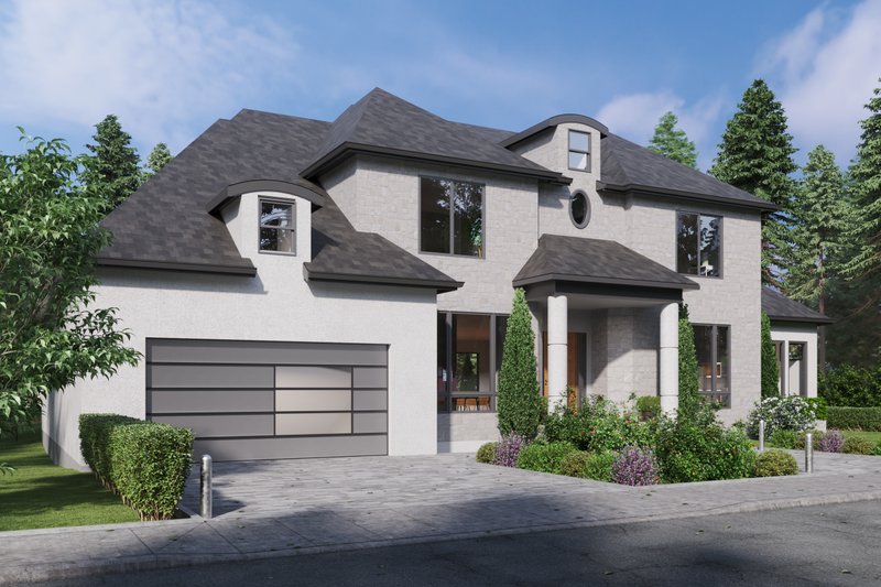 Dream House Plan - Exterior - Other Elevation for Mediterranean House Plan #1066-211 - 4 bed, 4 bath