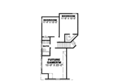European Style House Plan - 4 Beds 3 Baths 2580 Sq/Ft Plan #34-218 