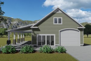 Traditional Exterior - Front Elevation Plan #1060-81