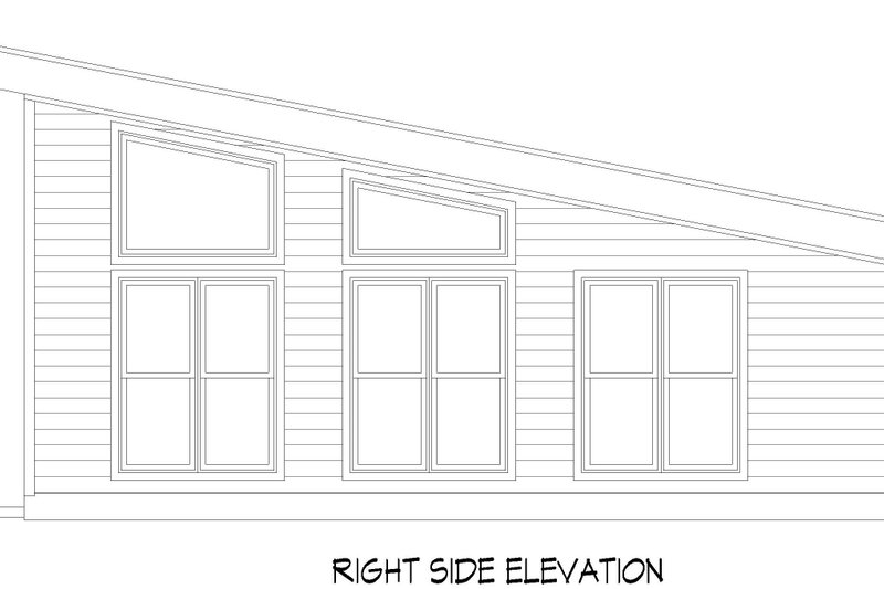 Dream House Plan - Exterior - Other Elevation 1 for Contemporary House Plan #932-716 - 1 bed, 1 bath