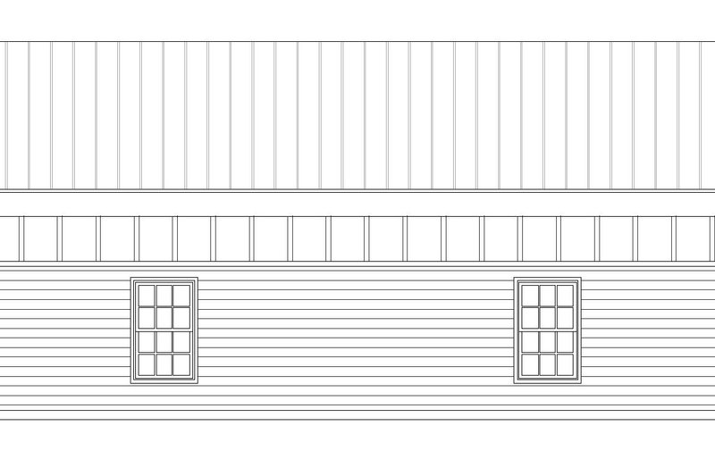 House Blueprint - Exterior - Other Elevation 1 for Contemporary House Plan #932-210, 0 bath