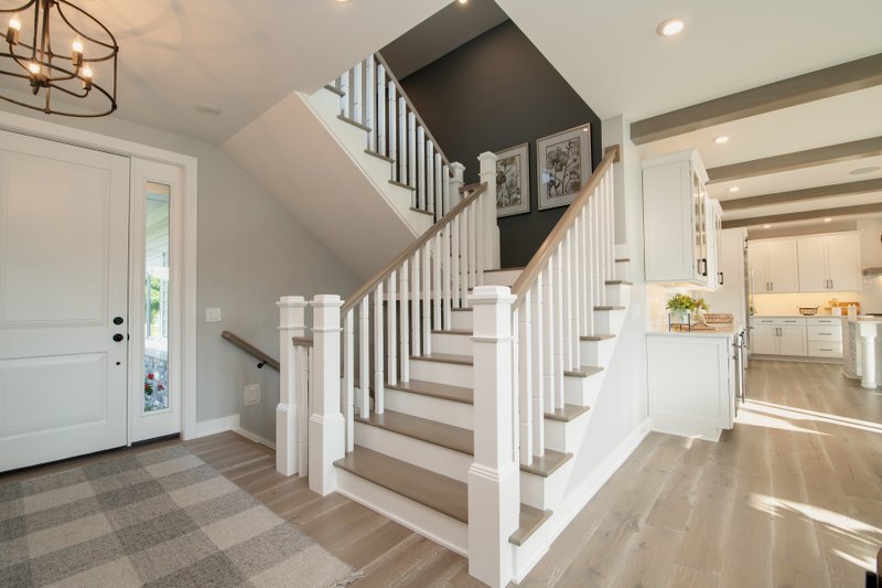 Architectural House Design - Interior - Entry for Colonial House Plan #928-334 - 3 bed, 3.5 bath