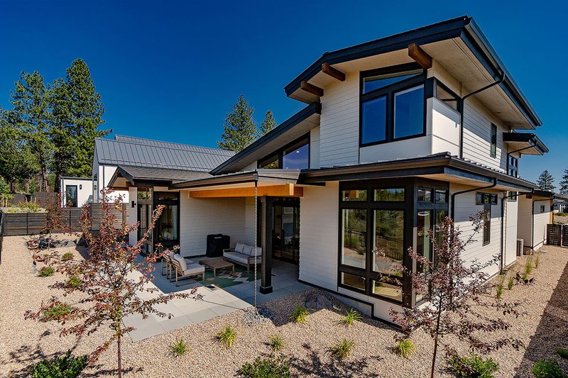 Architectural House Design - Exterior - Other Elevation 1 for Modern House Plan #895-172 - 4 bed, 2.5 bath