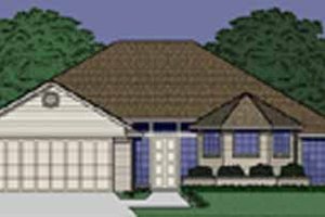 Traditional Exterior - Front Elevation Plan #65-104