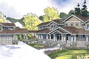 Craftsman Style House Plan - 4 Beds 4.5 Baths 5222 Sq/Ft Plan #124-674 