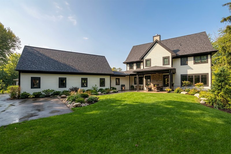 Home Plan - Exterior - Rear Elevation for Craftsman House Plan #928-312 - 3 bed, 2.5 bath
