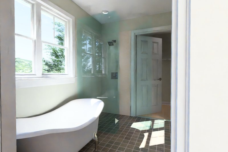 Dream House Plan - Interior - Master Bathroom for Cottage House Plan #513-2479 - 3 bed, 3 bath