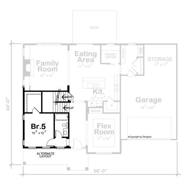 Traditional Floor Plan - Other Floor Plan #20-2526