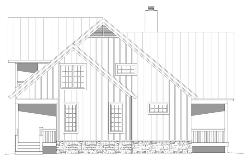 House Plan Design - Exterior - Other Elevation for Country House Plan #932-594 - 3 bed, 3.5 bath