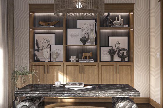 Interior - Other for Modern House Plan #455-464 - 5 bed, 4.5 bath