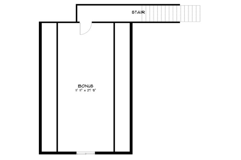 Architectural House Design - Floor Plan - Upper Floor for Traditional House Plan #1060-143 - 3 bed, 2.5 bath