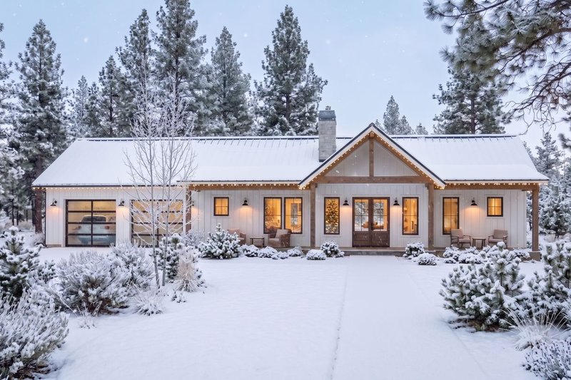 Home Plan - Exterior - Front Elevation 5 for Ranch House Plan #1105-22 - 3 bed, 2.5 bath