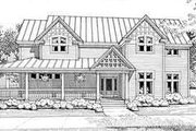 Farmhouse Style House Plan - 4 Beds 3 Baths 3444 Sq/Ft Plan #120-102 