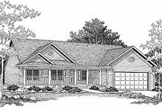 Traditional Style House Plan - 3 Beds 1 Baths 1233 Sq/Ft Plan #70-103 