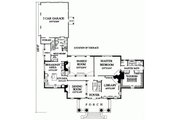 Southern Style House Plan - 4 Beds 4 Baths 4293 Sq/Ft Plan #137-120 