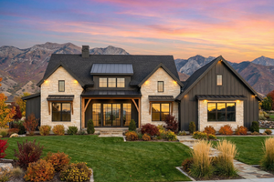 Home Plan - European Exterior - Front Elevation Plan #1096-85