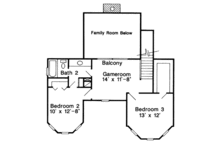 Dream House Plan - Victorian Floor Plan - Upper Floor Plan #410-216