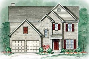 Traditional Exterior - Front Elevation Plan #54-144