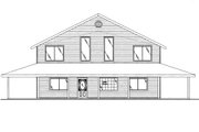 Bungalow Style House Plan - 3 Beds 3 Baths 2842 Sq/Ft Plan #117-611 