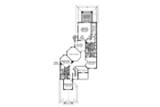 Mediterranean Style House Plan - 5 Beds 5 Baths 4731 Sq/Ft Plan #420-239 
