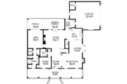 Country Style House Plan - 4 Beds 3 Baths 2756 Sq/Ft Plan #15-210 