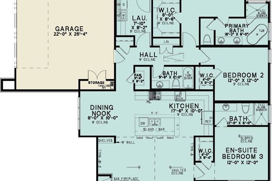 Exterior - Front Elevation 3 for Modern House Plan #923-515 - 3 bed, 3 bath
