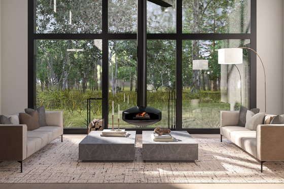 Interior - Family Room 1 for Barndominium House Plan #455-723 - 5 bed, 4 bath