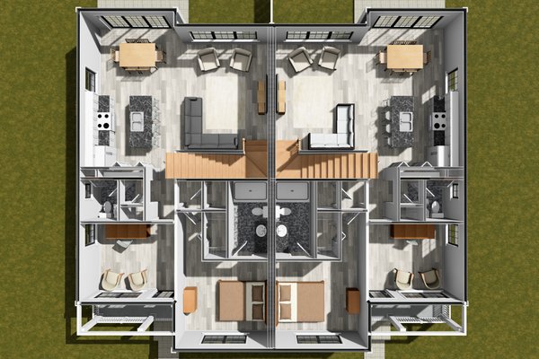 House Blueprint - Cottage Floor Plan - Main Floor Plan #513-2342