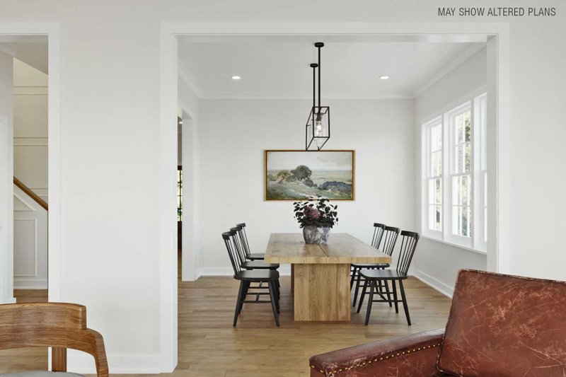 House Plan Design - Interior - Dining Room for Tudor House Plan #461-97 - 4 bed, 3 bath