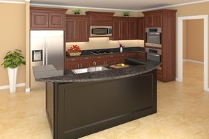 Interior - Kitchen for Farmhouse House Plan #21-313 - 4 bed, 2.5 bath