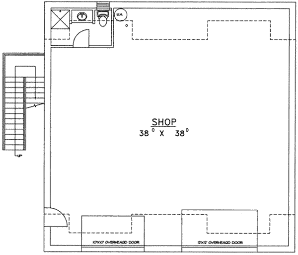 Traditional Floor Plan - Main Floor Plan #117-175