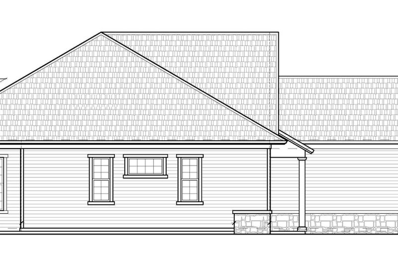 Home Plan - Exterior - Other Elevation 1 for Country House Plan #938-71 - 3 bed, 2 bath