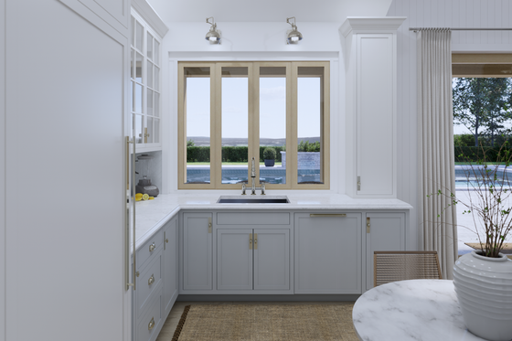 Interior - Kitchen for Farmhouse House Plan #1114-105 - 2 bed, 1 bath