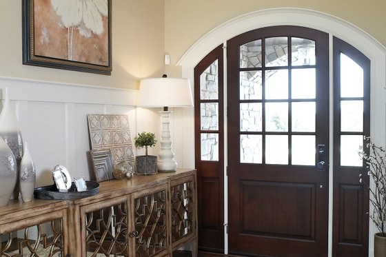 Interior - Entry for European House Plan #928-8 - 4 bed, 3.5 bath