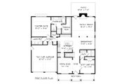 Tudor Style House Plan - 4 Beds 4 Baths 3243 Sq/Ft Plan #413-879 
