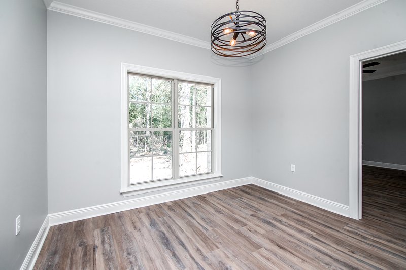 Architectural House Design - Interior - Dining Room for Ranch House Plan #430-93 - 4 bed, 2 bath
