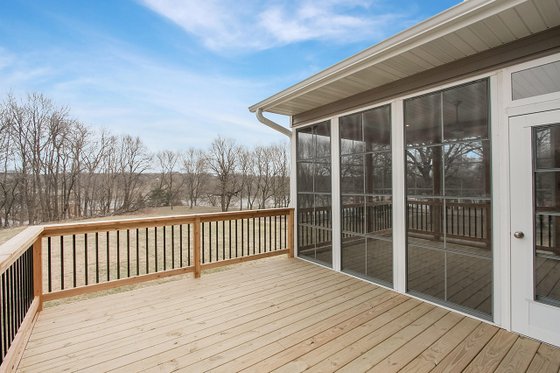 Exterior - Outdoor Living for Ranch House Plan #70-1497 - 3 bed, 3 bath