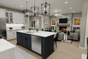 Bungalow Style House Plan - 3 Beds 2.5 Baths 2017 Sq/Ft Plan #51-1408 