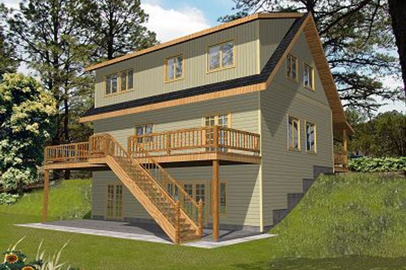 Dream House Plan - Traditional Exterior - Front Elevation Plan #117-544