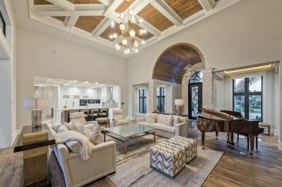 Interior - Family Room 2 for Contemporary House Plan #930-548 - 4 bed, 4.5 bath
