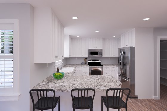 Interior - Kitchen 2 for Craftsman House Plan #1060-263 - 4 bed, 2.5 bath