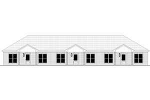 Exterior - Front Elevation 4 for Traditional House Plan #430-371 - 6 bed, 6 bath