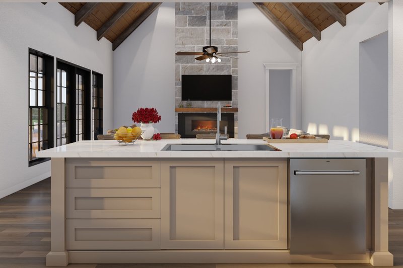 Home Plan - Interior - Kitchen for Traditional House Plan #17-2385 - 4 bed, 3.5 bath