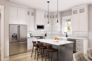 Interior - Kitchen for Farmhouse House Plan #430-353 - 3 bed, 2 bath