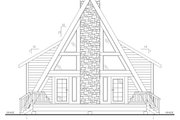 Cabin Style House Plan - 2 Beds 2 Baths 1607 Sq/Ft Plan #117-981 