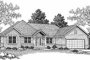 Traditional Style House Plan - 4 Beds 2 Baths 1923 Sq/Ft Plan #70-241 