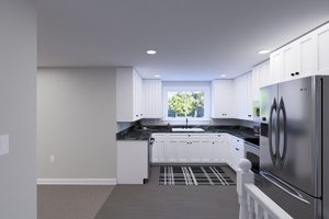 Interior - Kitchen 2 for Traditional House Plan #1060-297 - 1 bed, 1.5 bath