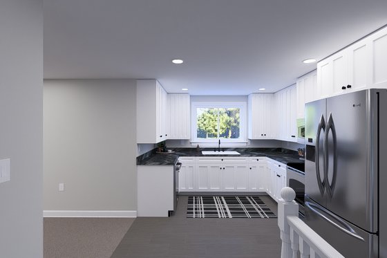 Interior - Kitchen 2 for Traditional House Plan #1060-297 - 1 bed, 1.5 bath