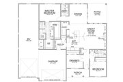 Traditional Style House Plan - 3 Beds 2 Baths 1972 Sq/Ft Plan #112-206 